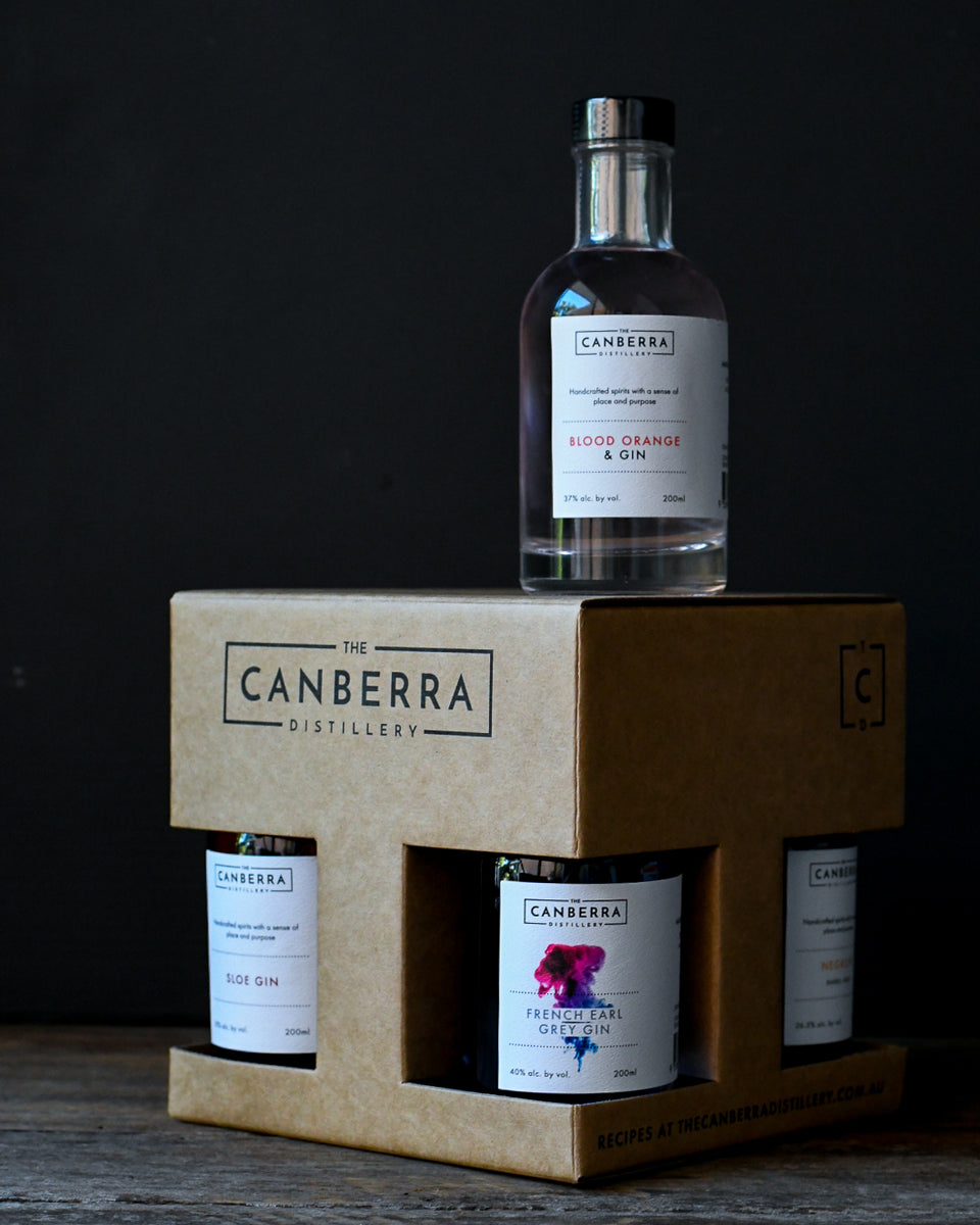 THE CANBERRA DISTILLERY（オーストラリア） ジン4本セット GIN CUBE – The Canberra Distillery