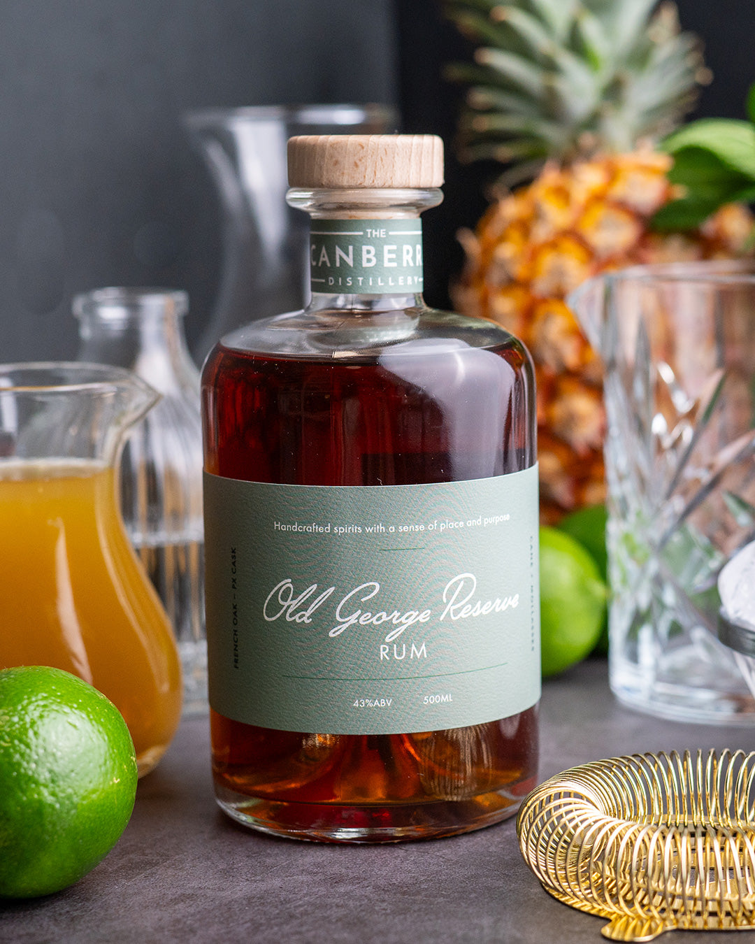 OLD GEORGE RESERVE RUM 500ML